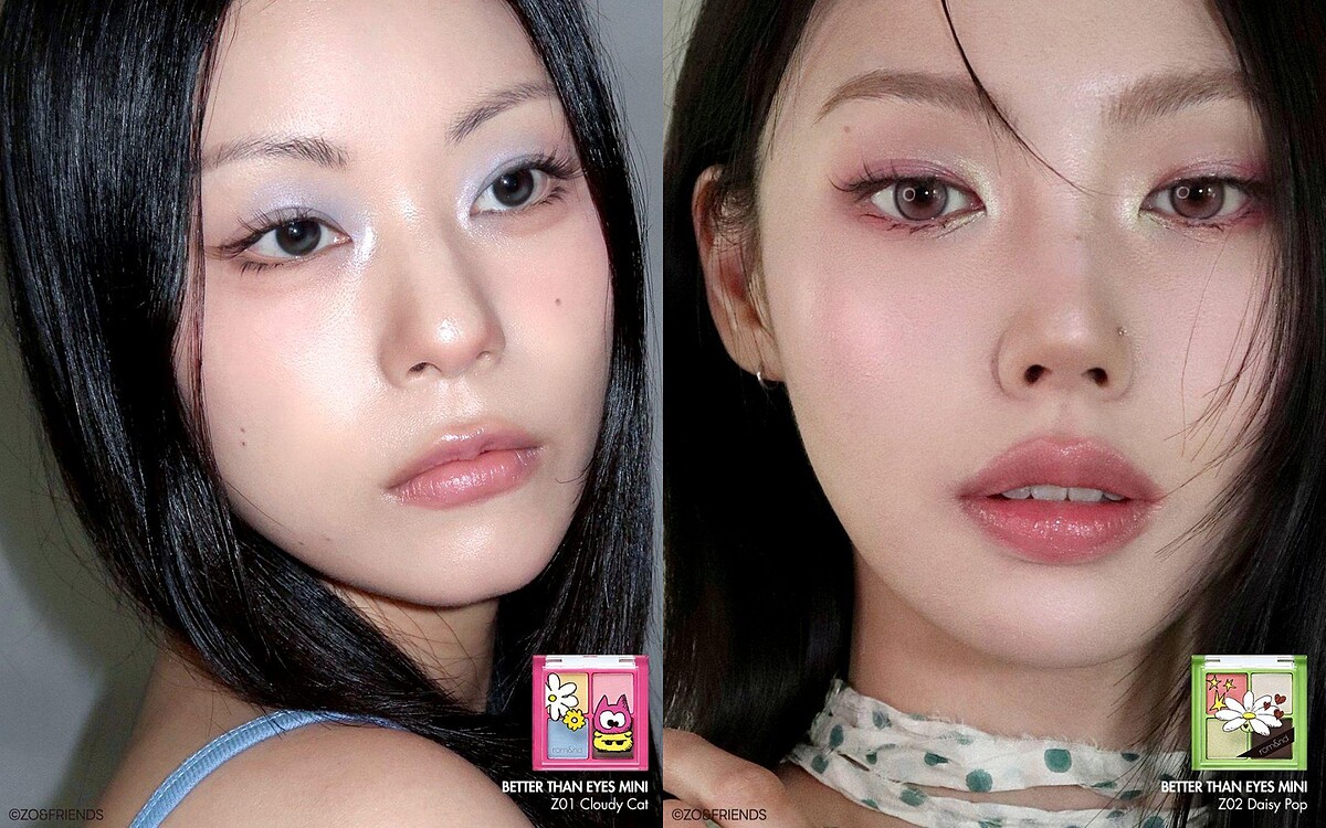 rom&nd &times; ZO&FRIENDS 勝過眼皮眼影迷你盤