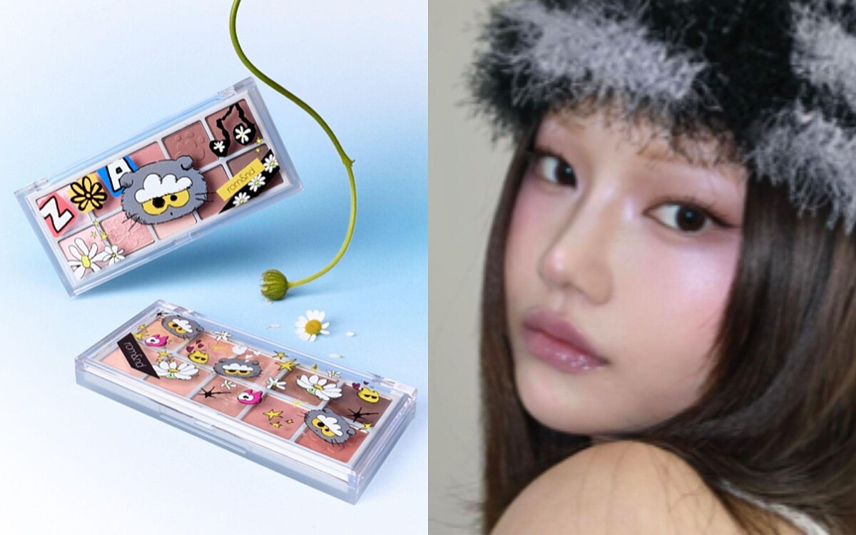 rom&nd &times; ZO&FRIENDS 勝過眼皮10色眼影盤