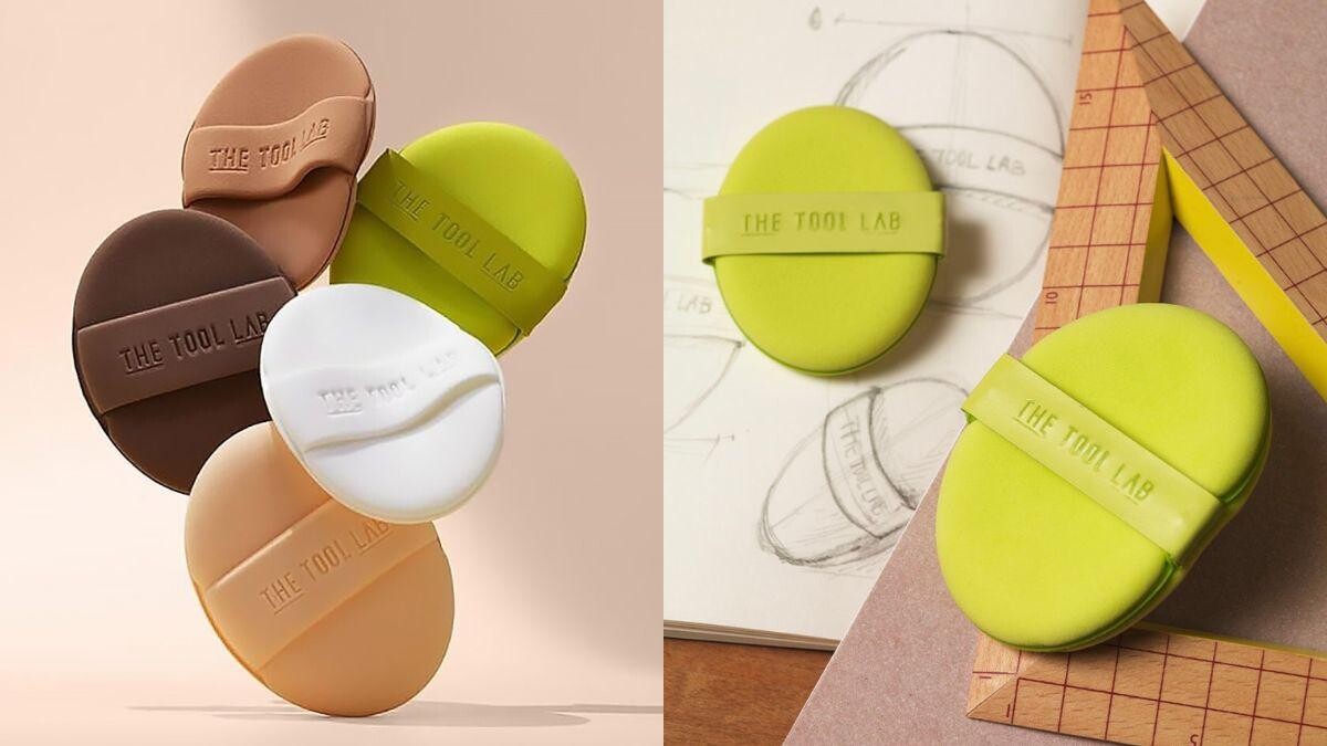 【Threads上紅什麼】THE TOOL LAB綠粉撲為什麼爆紅？5款人氣粉撲差在哪？一次幫你挑對款！