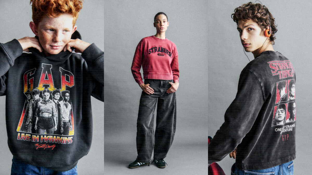 Gap × Stranger Things 最終章聯名登場！一次喚起《怪奇物語5》顛倒世界的回憶