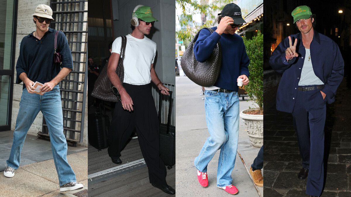 女包男揹教科書是他！Jacob Elordi根本時髦配件小天才，196公分男神《科學怪人》《咆嘯山莊》《Euphoria》新作連發