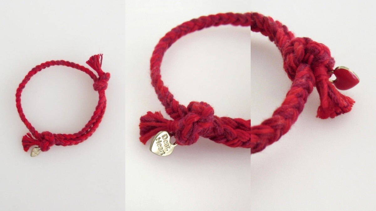 CCNMADE Dear.Heart 手繩愛心吊墜設計細節