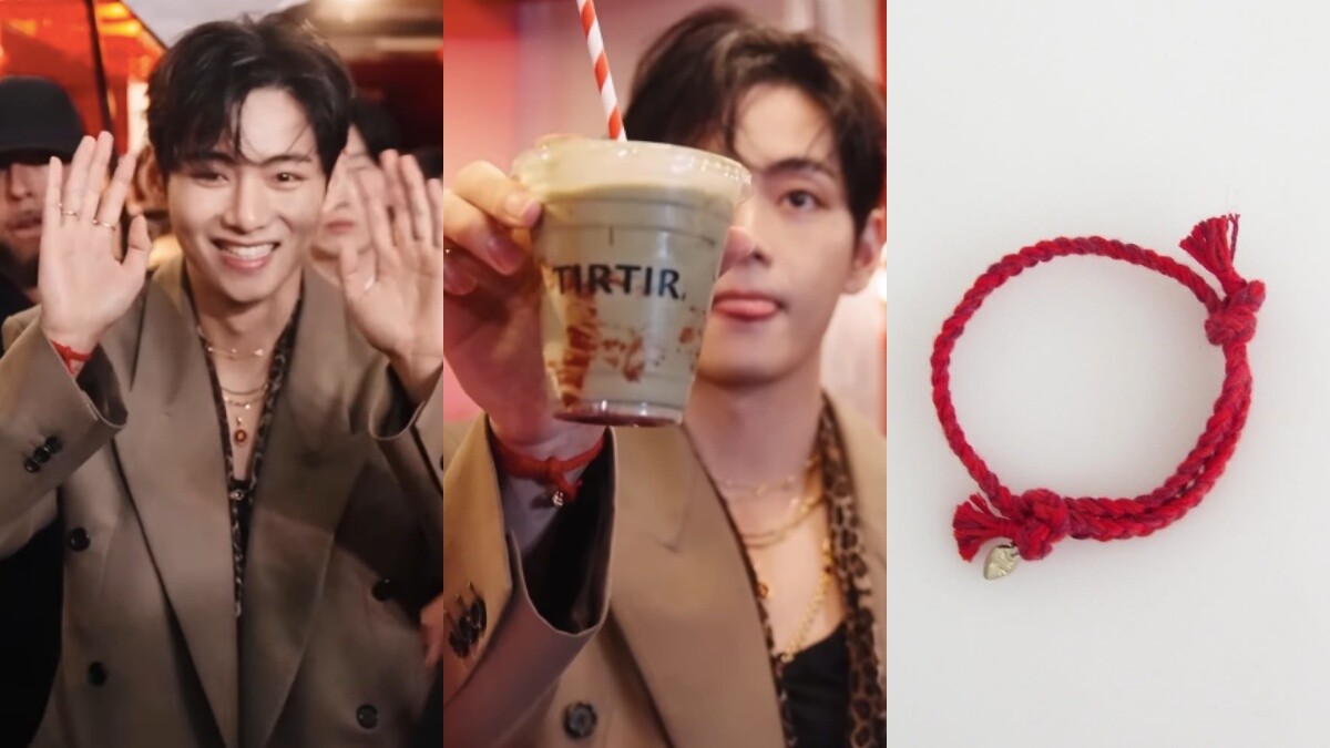 BTS V手上紅繩是什麼？出自金宇彬、SEVENTEEN都愛的韓國手作牌，手繩意義、價格、哪裡買一次看