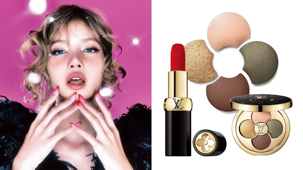  外套為 Louis Vuitton。