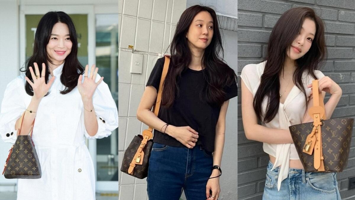LV「All In小水桶包」4背法＋2包型迷倒韓妞！申敏兒、鄭麗媛、崔熙真私服全是這一咖
