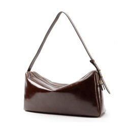 Trousse Large Vintage Leather Chestnut