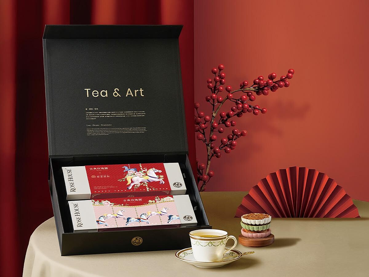 2026春節過年伴手禮推薦｜古典玫瑰園 &times; 犁茶品記
