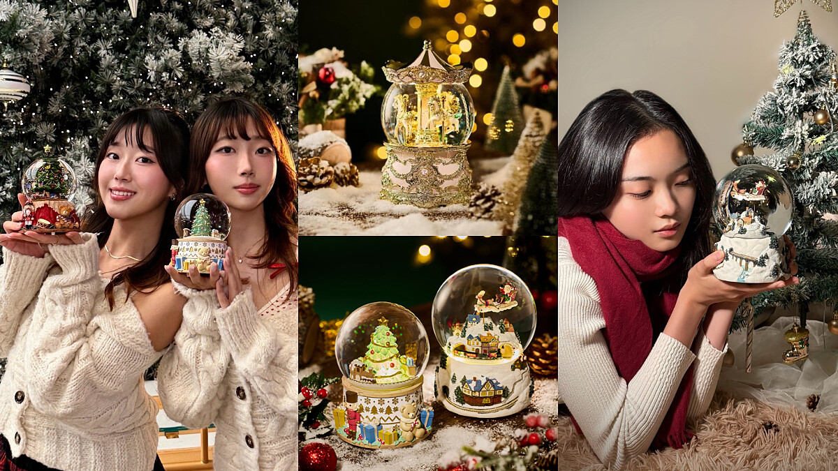 綻放聖誕節浪漫光影！讚爾水晶球X三麗鷗美樂蒂 &amp;amp; 酷洛米推出年度限定款，以繽紛多樣的夢幻設計，完美打造專屬冬日節慶的儀式感
