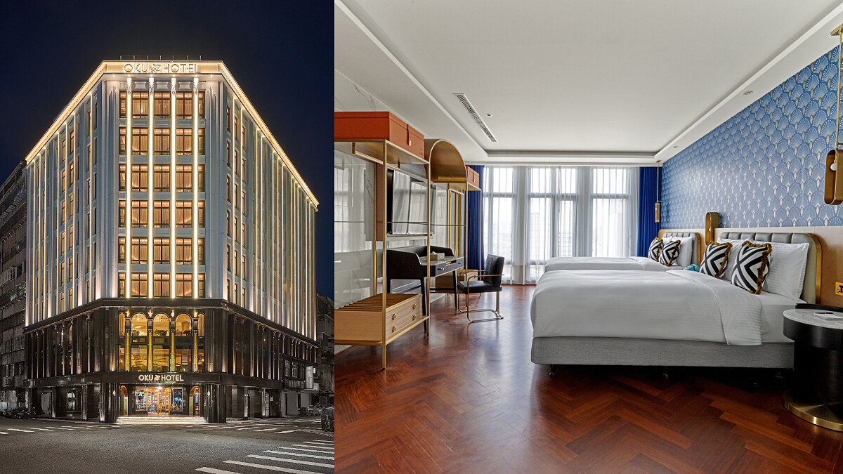 舊城新生：百貨大樓化身精品旅店！台中最受矚目的新星——OKU HOTEL 歐酷酒店 11 月中正式開幕 HBA Studio 國際設計團隊操刀 × 雙冠軍調酒師打造台中首間琴酒主題酒吧