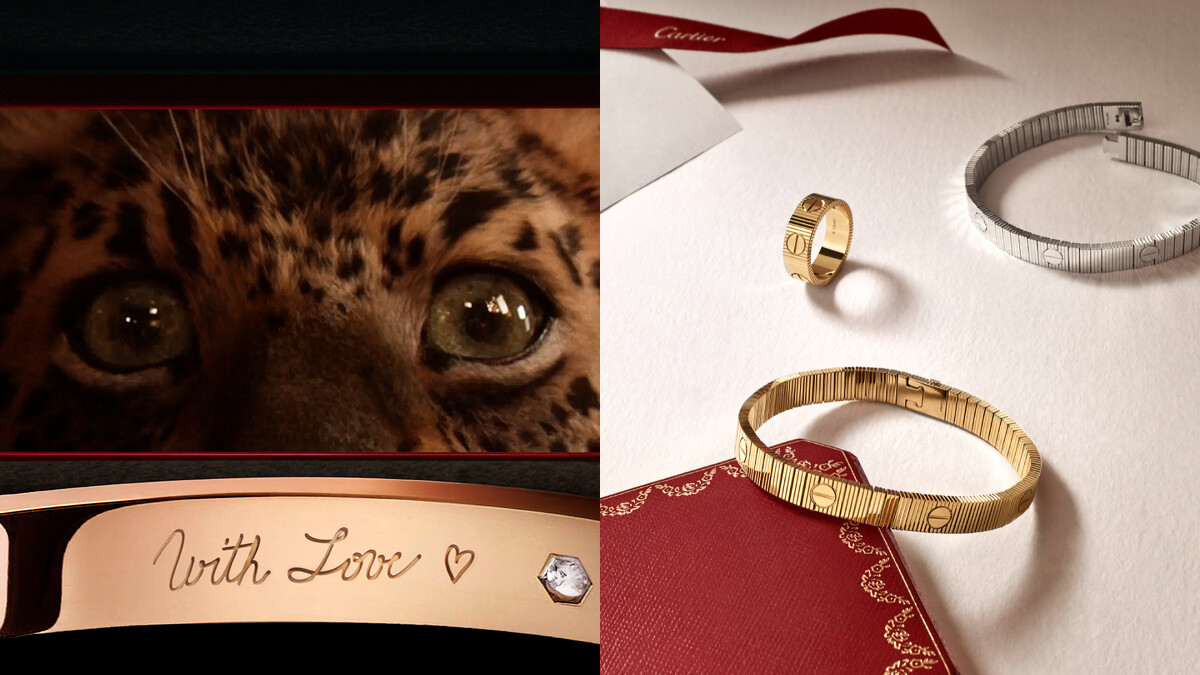 LOVE Unlimited手環、戒指。