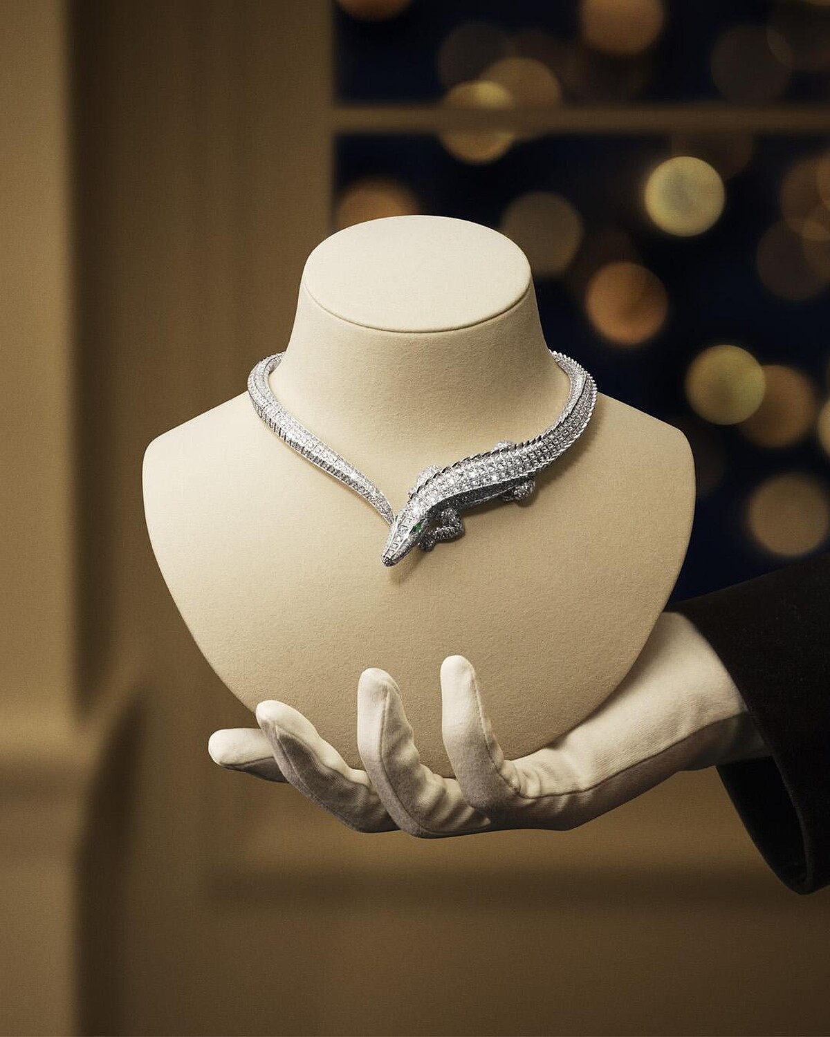 Faune et Flore de Cartier鑽石項鍊。