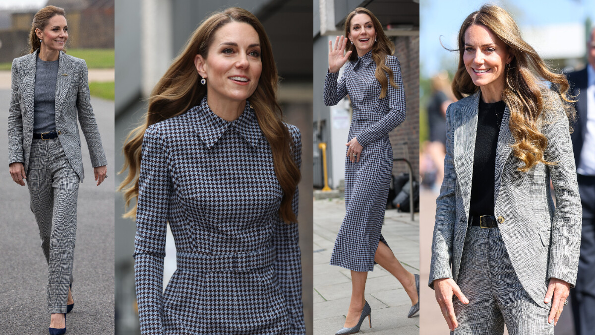 凱特王妃近期的灰色穿搭太美了，用一種中性優雅定義經典皇室造型