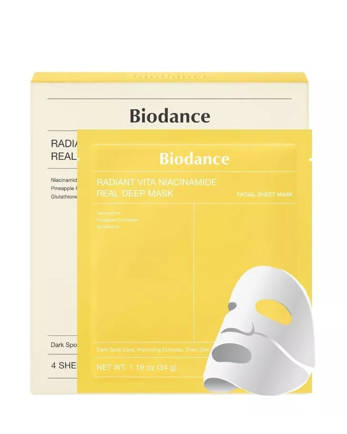 Biodance 維他命菸鹼醯胺深層美白全效面膜
