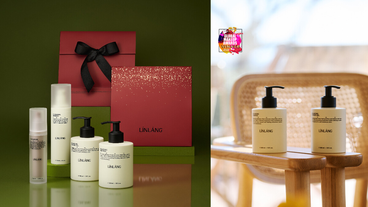 質感生活美學品牌LINLANG拿下英國全球美妝大賞金獎！憑著全球冠軍的洗沐儀式～在年末洗滌靈魂、注入高級治癒香！聖誕送禮寵他寵自己，連呼吸都充滿幸福的香氣