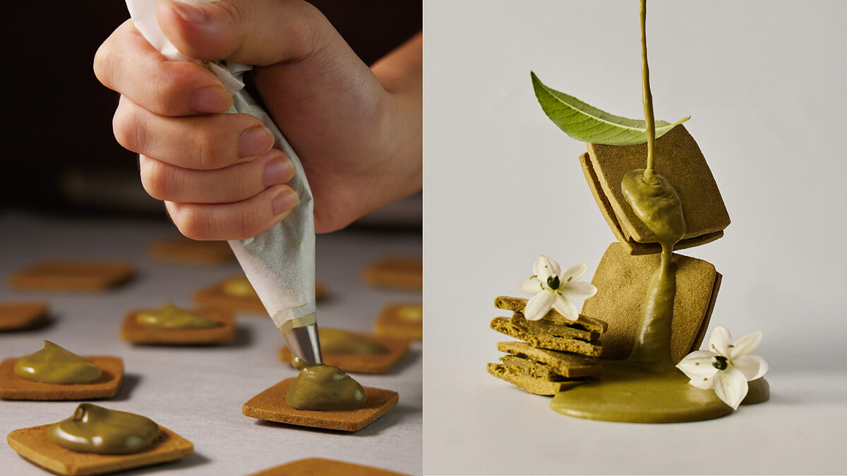 「茉莉茶香奶霜夾心」為Aunt Stella 詩特莉冬季禮盒限定口味。