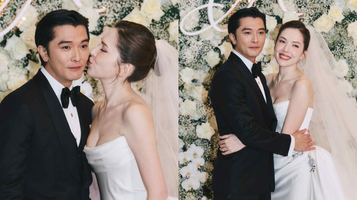 許瑋甯邱澤婚禮直擊！婚宴甜蜜美照曝光，宛如拍偶像劇