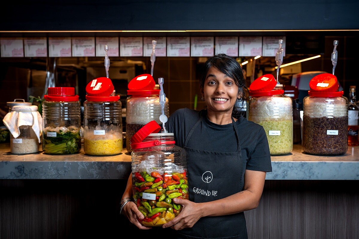 客座主廚 Gayatri 。