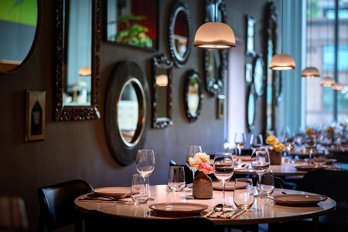 「夏花餐室」空間。