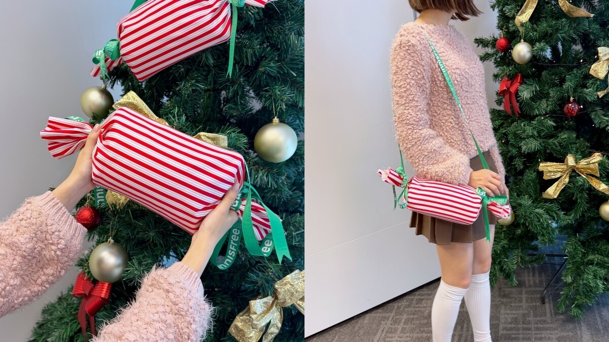 innisfree限量聖誕糖果包裝服務。