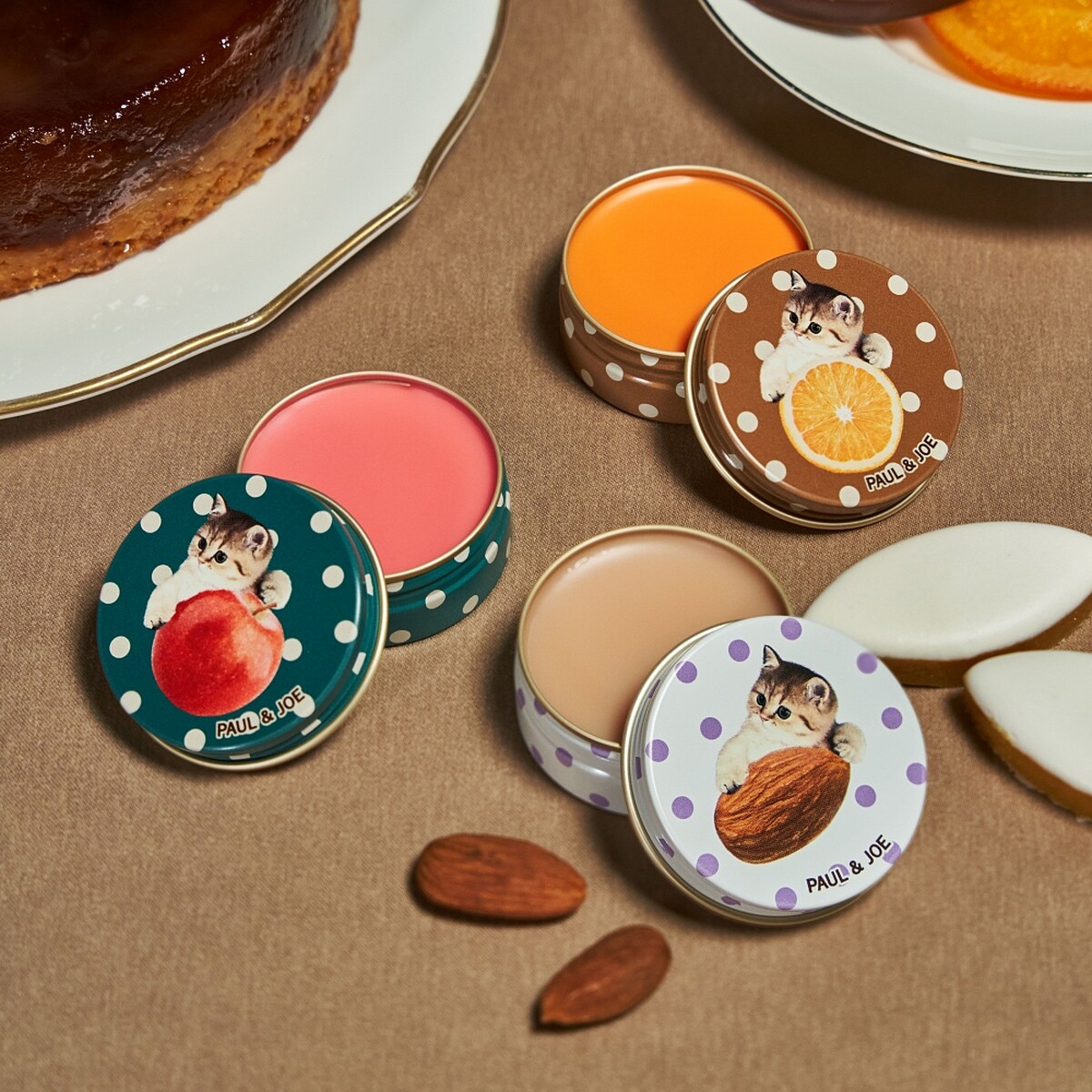 Paul & Joe甜點貓咪限量護唇膏(共3款)20g，NT620