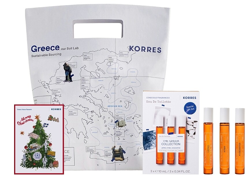 KORRE白色希臘滾香3入組，NT1,580