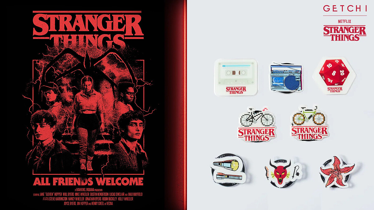 【Threads上紅什麼】GETCHI ×《怪奇物語》最終季前必收！聯名T恤、襪子、手電筒一次收編