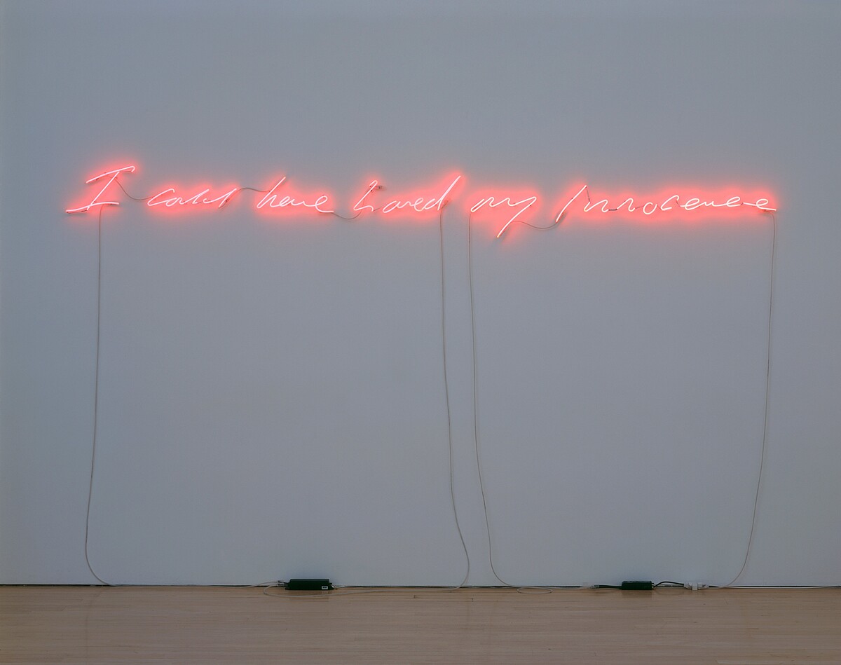 Tracey Emin, I could have Loved my Innocence 2007 &copy; Tracey Emin