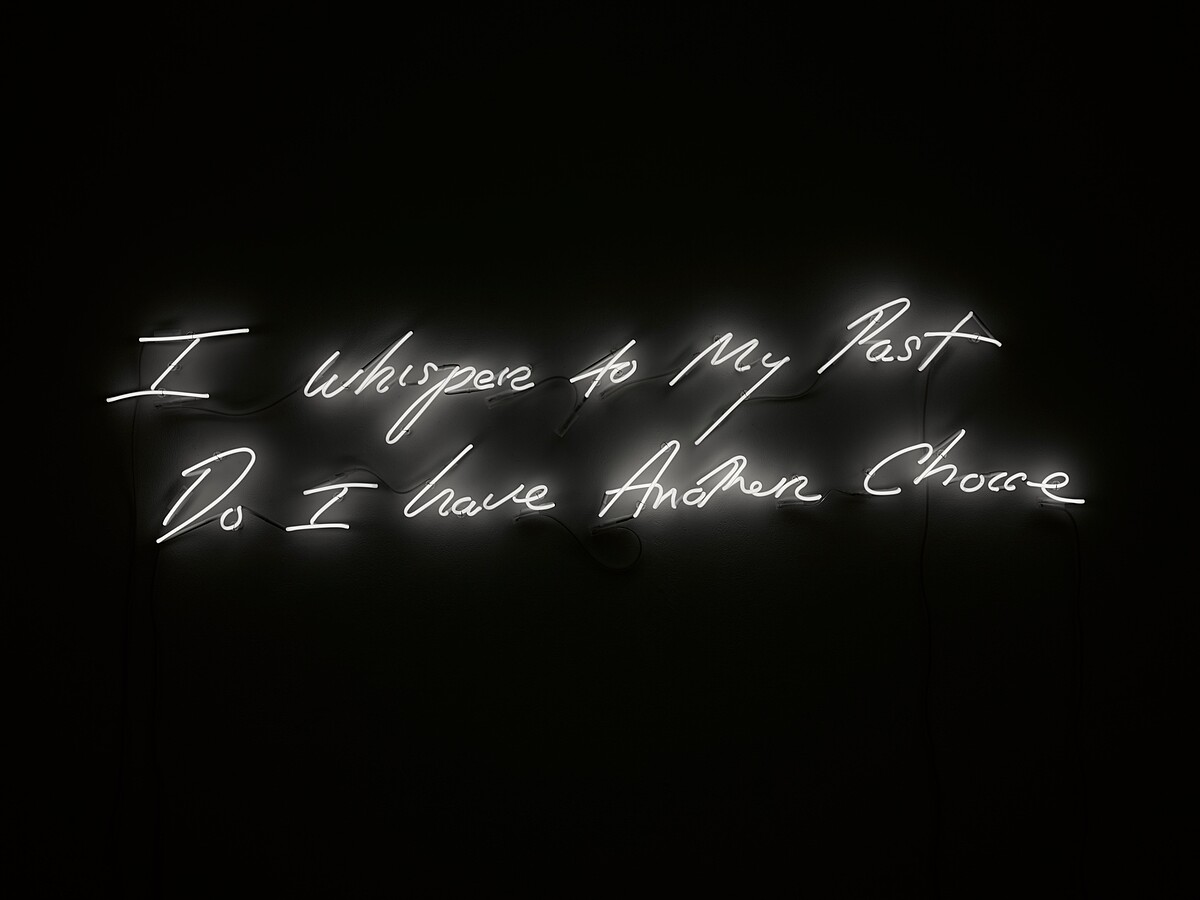 Tracey Emin, I whisper to My Past Do I have Another Choice 2010. &copy; Tracey Emin