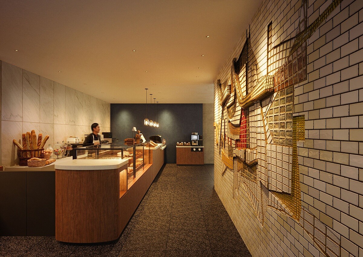 飯店附設的烘焙坊。