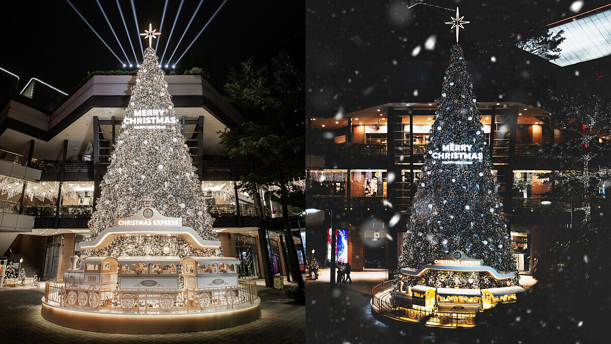 2025新光三越「傳遞幸福之樹」聖誕樹