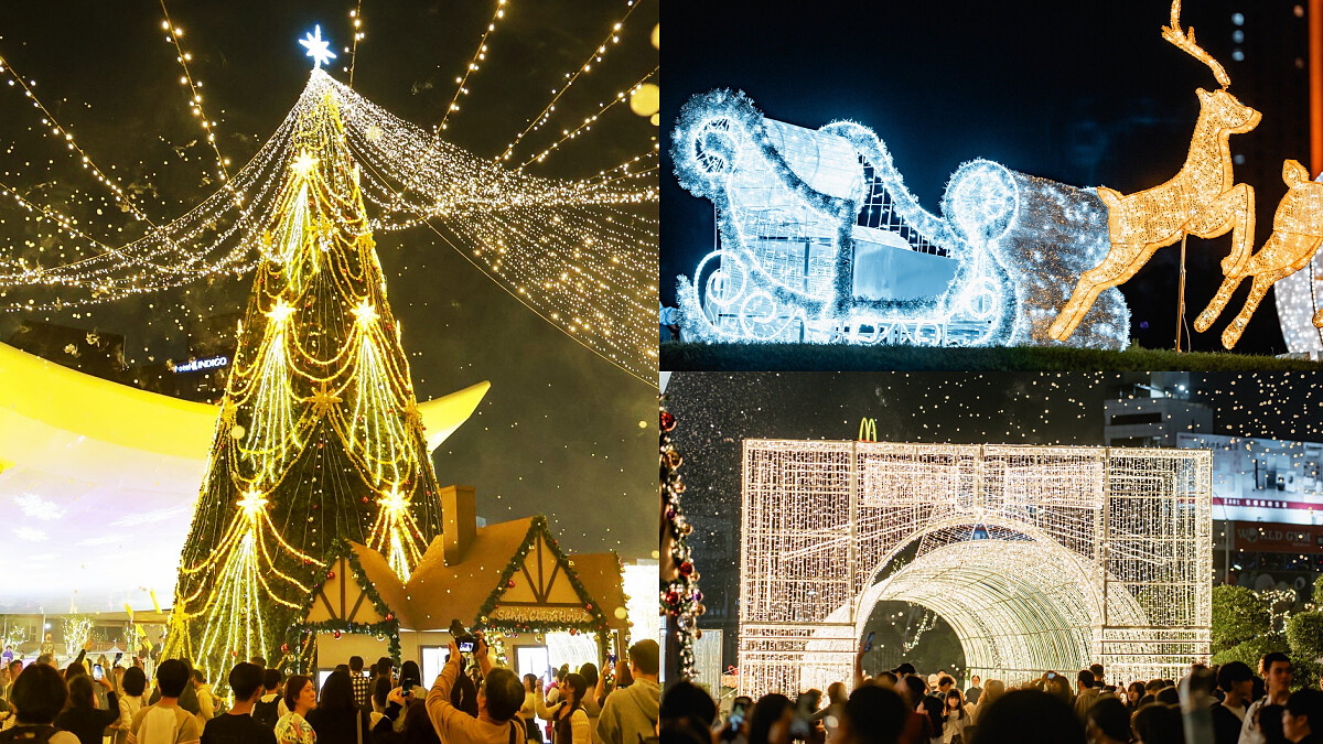 2025高雄聖誕生活節聖誕樹及燈飾