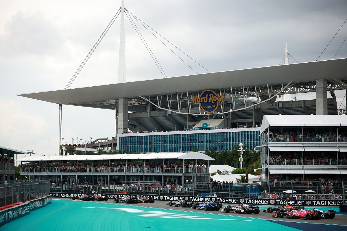 邁阿密大獎賽現場。