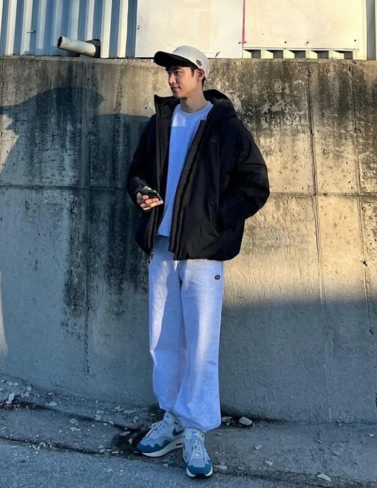 李帝勳棉褲造型穿搭