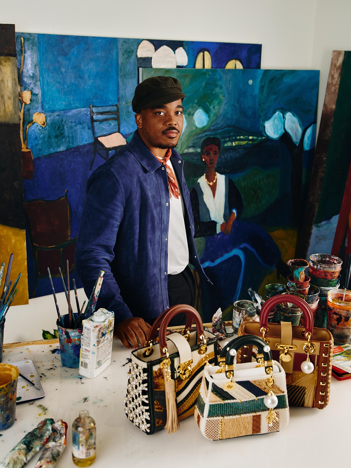 美國藝術家 Patrick Eug&egrave;ne，&copy; Heather Sten