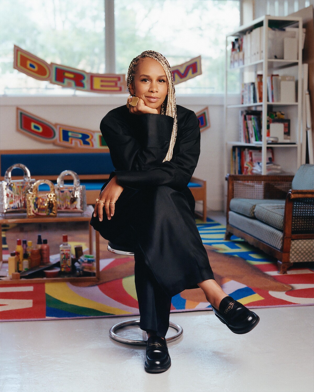 英國藝術家 Lakwena， &copy; James Robjant。