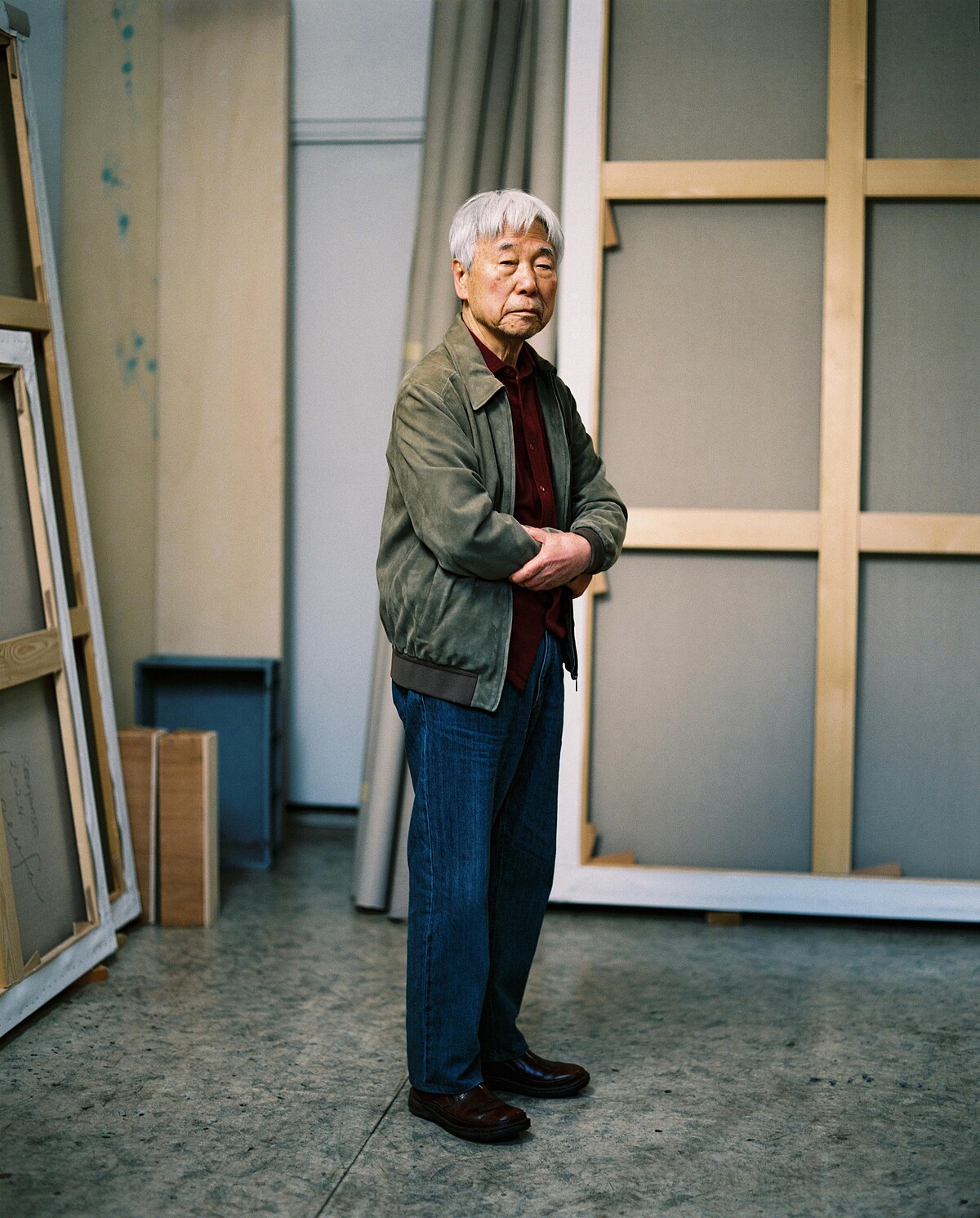 韓國藝術家 李禹煥，&copy; Marion Berrin 。