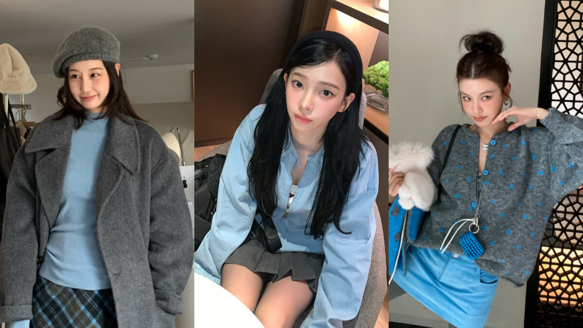 2026秋冬必學「灰色＋藍色」穿搭3招公式指南：10%原則零失誤最好上手！