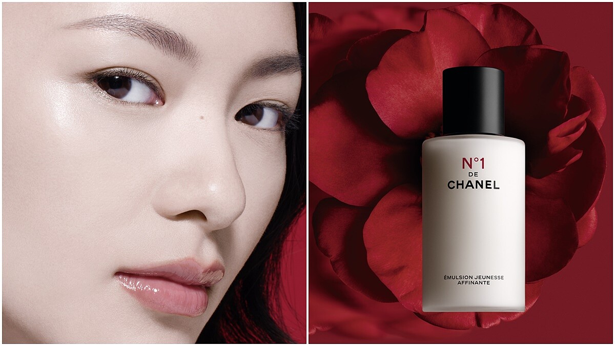 讓毛孔淡出你的生活吧！香奈兒全新「1號紅色山茶花活能精華乳」注入長壽抗氧能量，煥活細緻、輕盈保濕，啟動柔焦保養，找回乾淨肌膚狀態