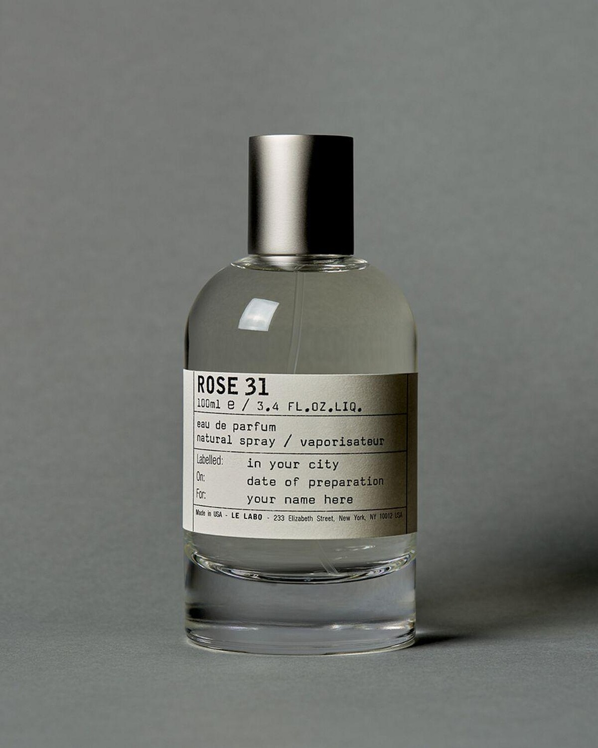 LE LABO ROSE 31，15ml NT3,320、50ml NT7,600、100ml NT10,900
