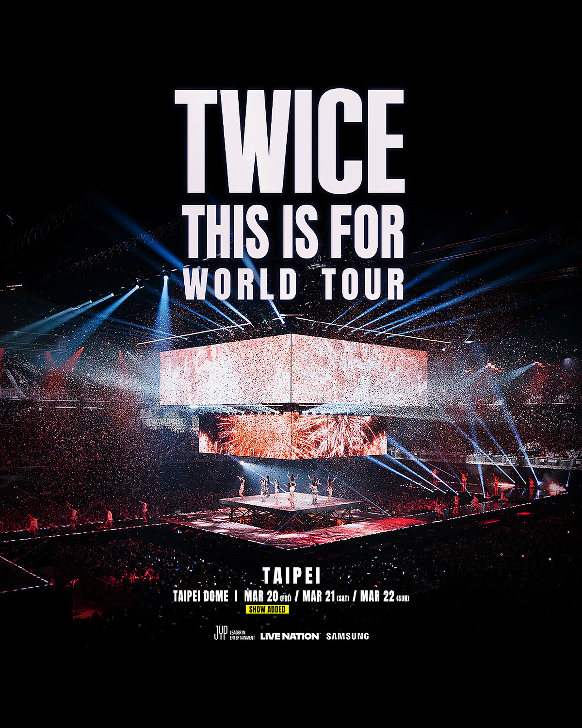 TWICE大巨蛋演唱會2026 Photo / Live Nation Taiwan 理想國