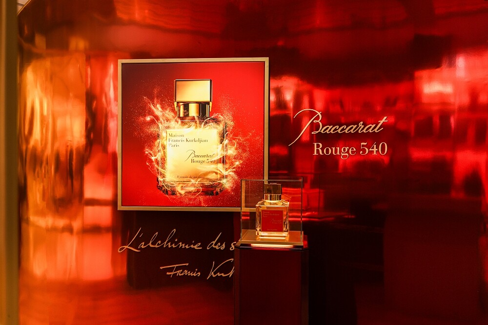 Maison Francis Kurkdjian(MFK)經典香水Baccarat Rouge 540水晶之燄淡香精。