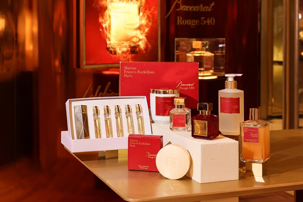 Maison Francis Kurkdjian Baccarat Rouge 540水晶之燄延伸出許多周邊。