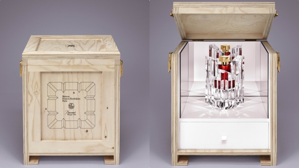 Maison Francis Kurkdjian水晶之燄限量工藝典藏版形象照。