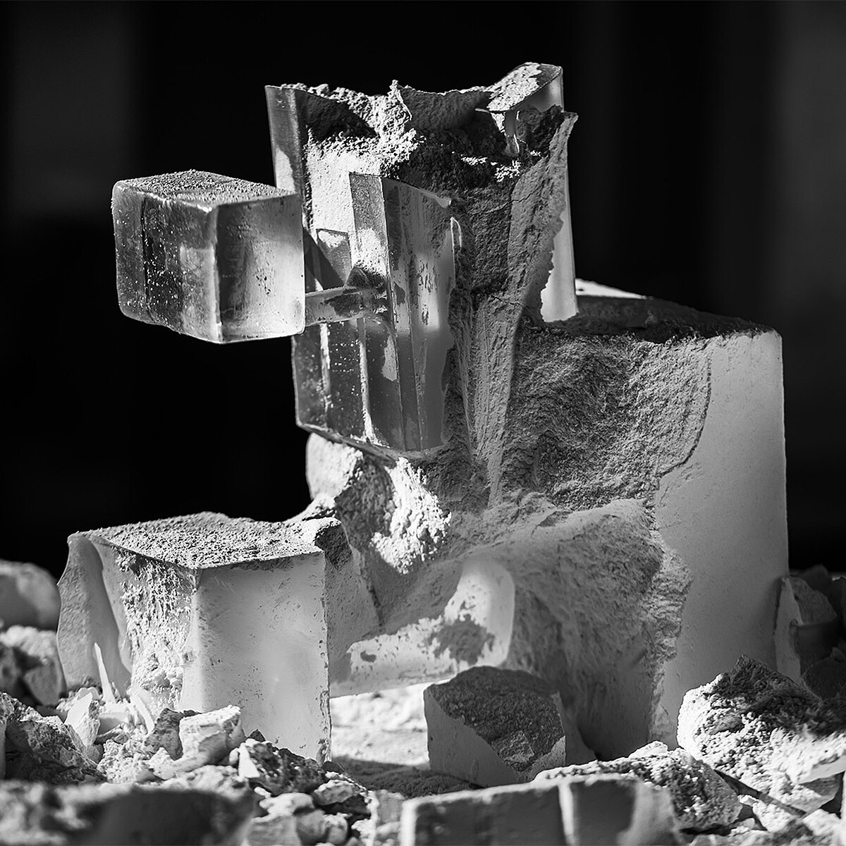 Maison Francis Kurkdjian水晶之燄限量工藝典藏版製作過程情境照。