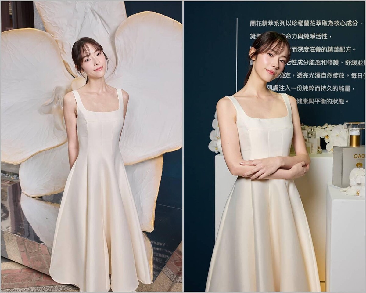 代言人 林奕嵐詮釋牡丹花后油細緻女性能量。( 圖 / nywow o提供 )