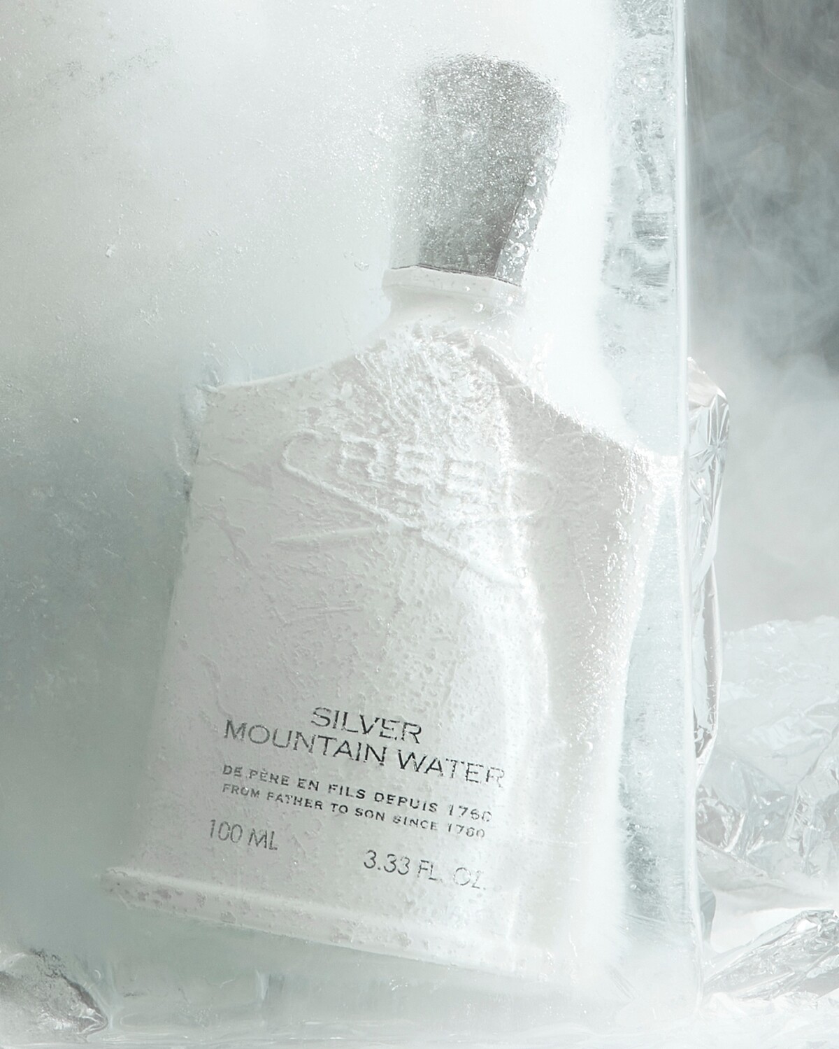 CREED銀色山泉50M，NT8,180、75ML，NT11,800