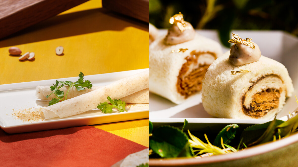 桃園大溪笠復威斯汀度假酒店-古早味花生捲冰淇淋、台北士林萬麗酒店-陽明山珠蔥天使蛋糕