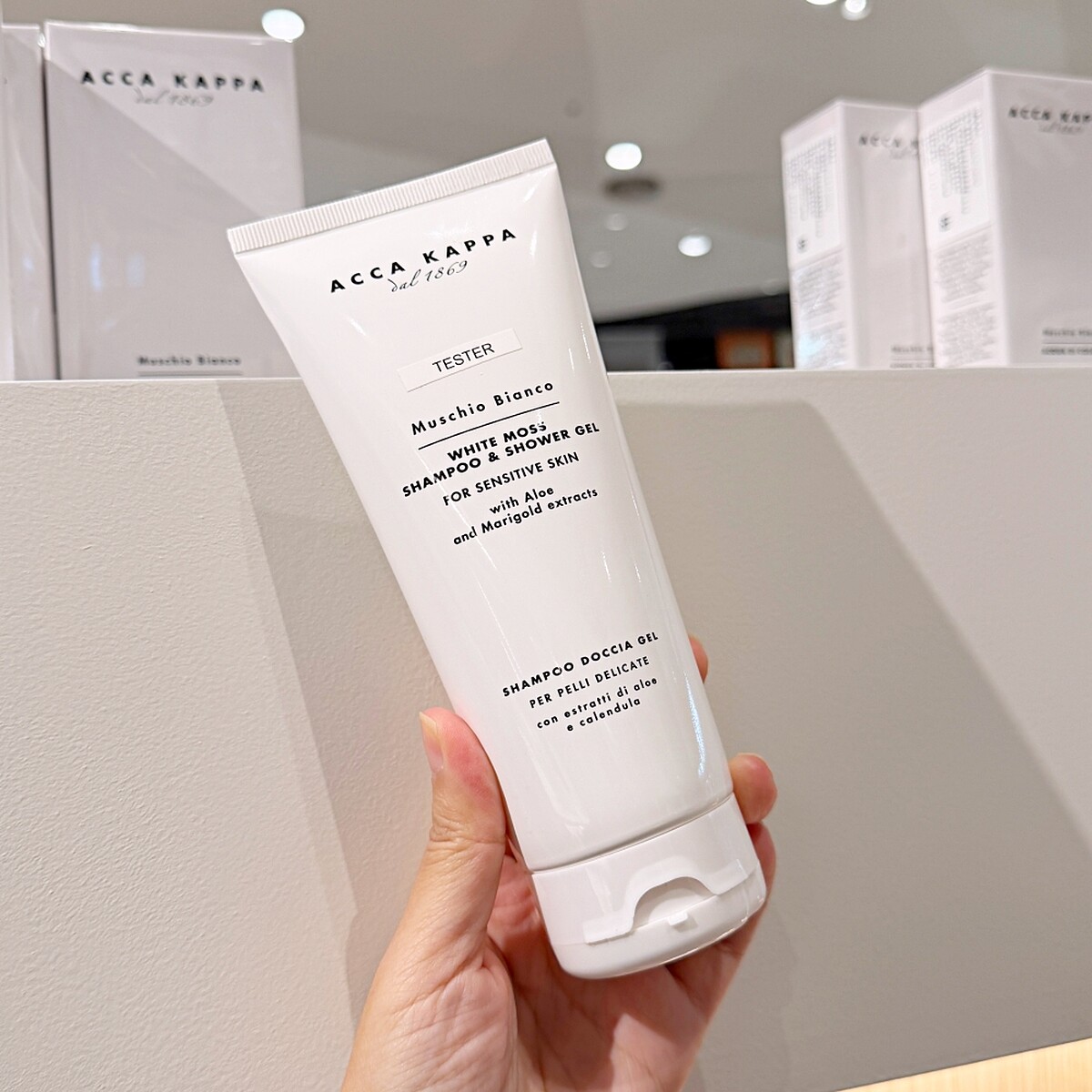 ACCA KAPPA白麝香洗髮沐浴露200ml,NT920