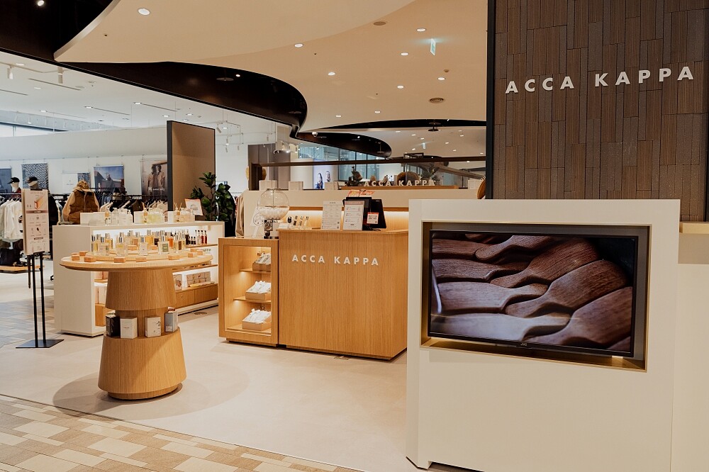 ACCA KAPPA誠品生活松菸店店景。