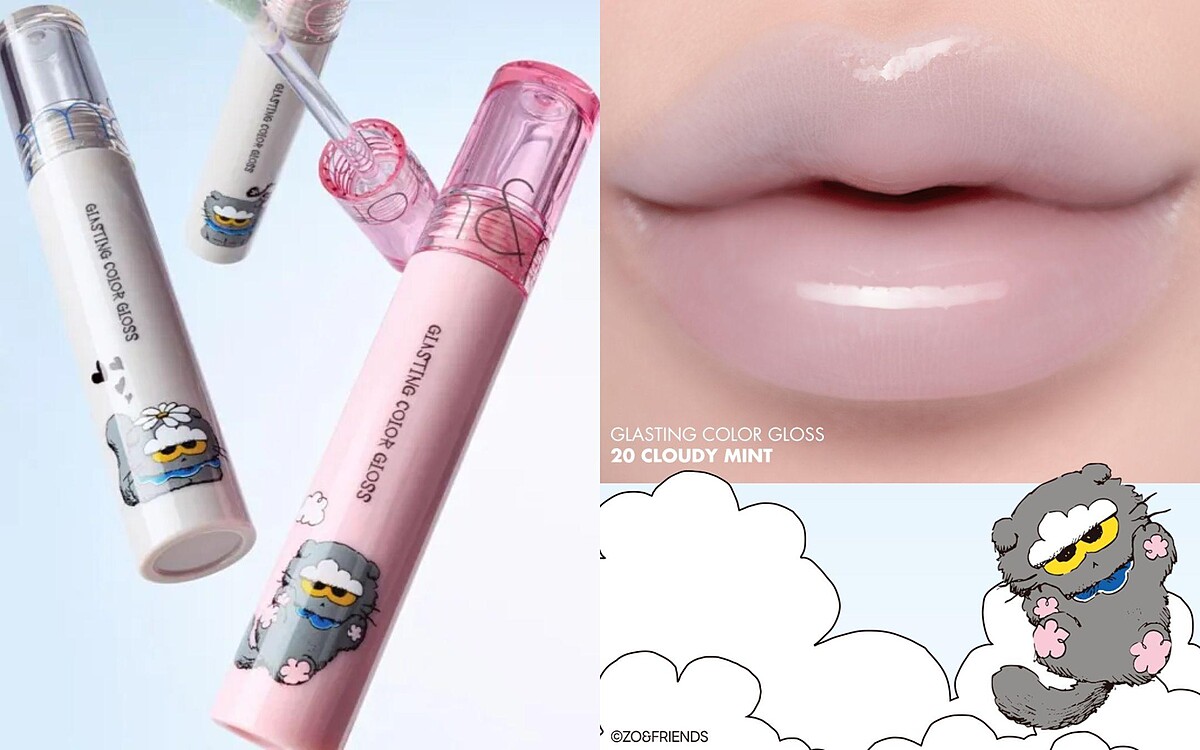 rom&nd &times; ZO&FRIENDS 天使光糖漿唇蜜